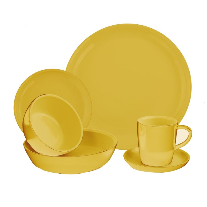 1124947 CW by CW Dinnerware Set Curry