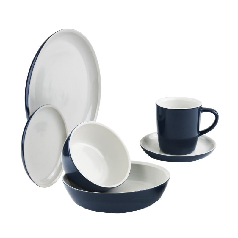 1125832 CW by CW Everyday Dinnerware Set Midnight