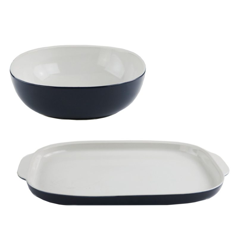 1125833 CW by CW Everyday Serving Set Midnight