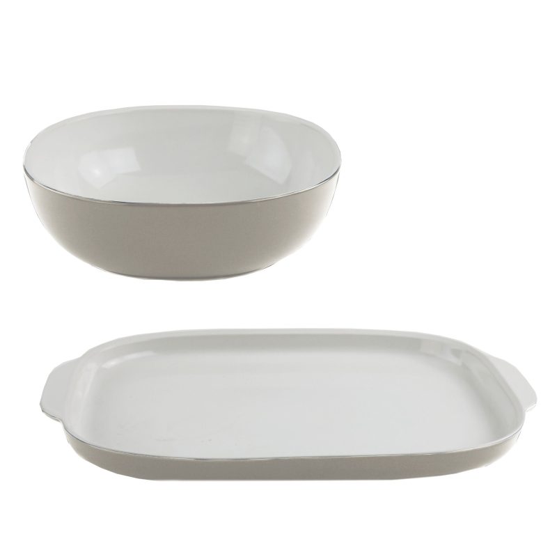 1125839 CW by CW Everyday Serving Set Truffle