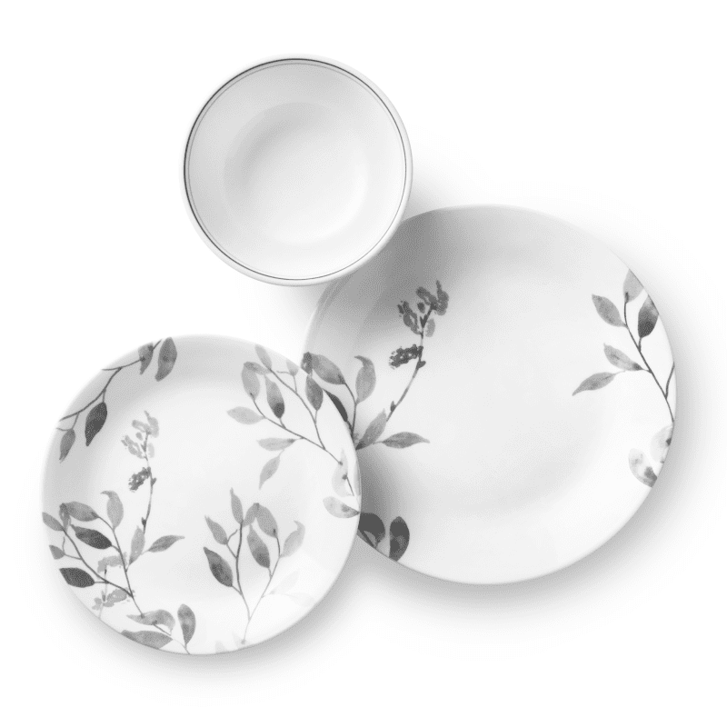 1127358 CO Tabletop Silo Square Misty Leaves 12 Piece Set 1