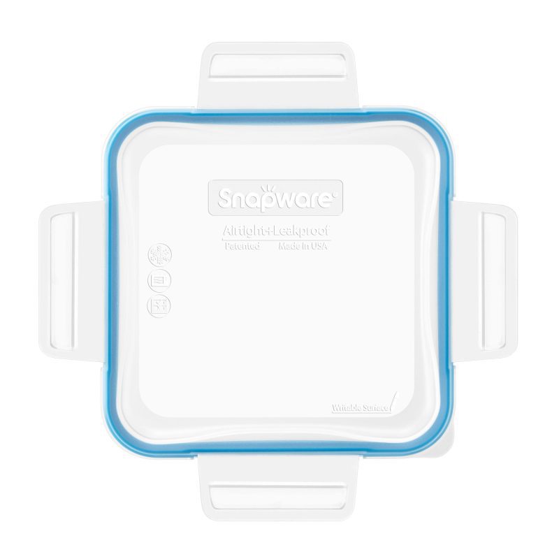 1134734 SW Storage Silo Square Saltwater Blue Medium Square Lid 1