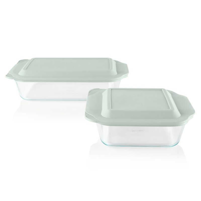 1135016 PY Bakeware Silo Square Deep Dish 4piece Set 1