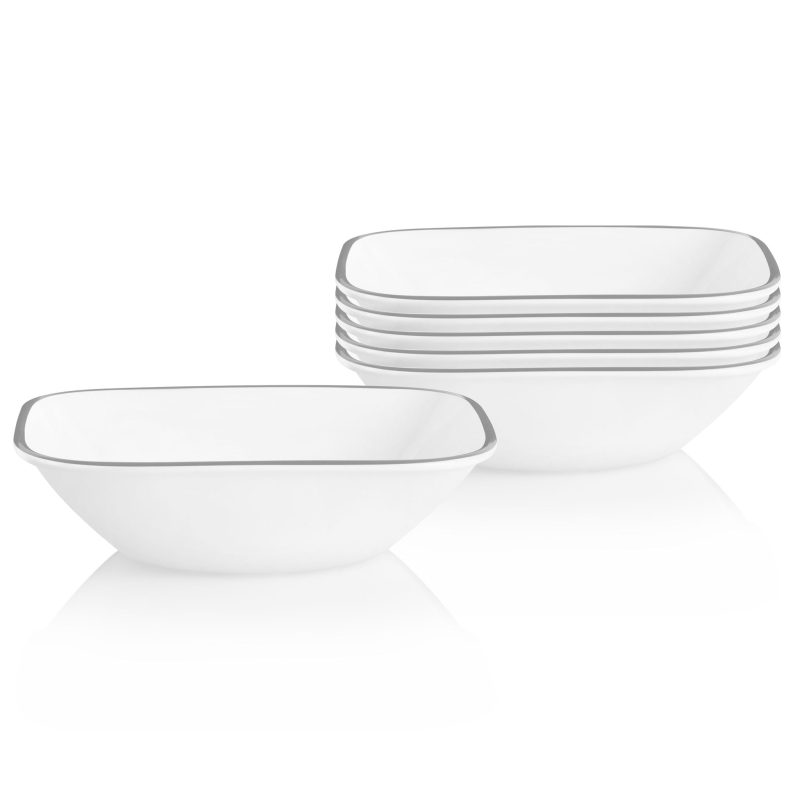 1138595 CO Tabletop Silo Square Urban Arc 22oz Bowl 6pk