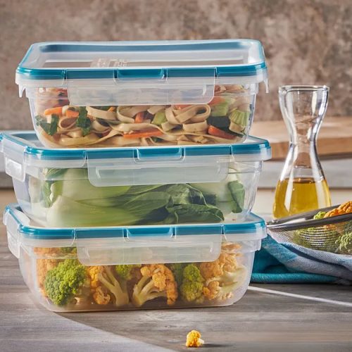 1140530 SW Storage Lifestyle Square Meal Prep 6pc 8.5c Plastic Set 3