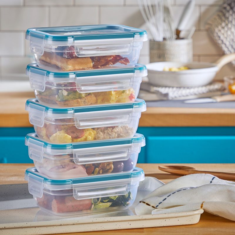 1140571 SW Storage Lifestyle Square Meal Prep 10pc 3c Plastic Set 2