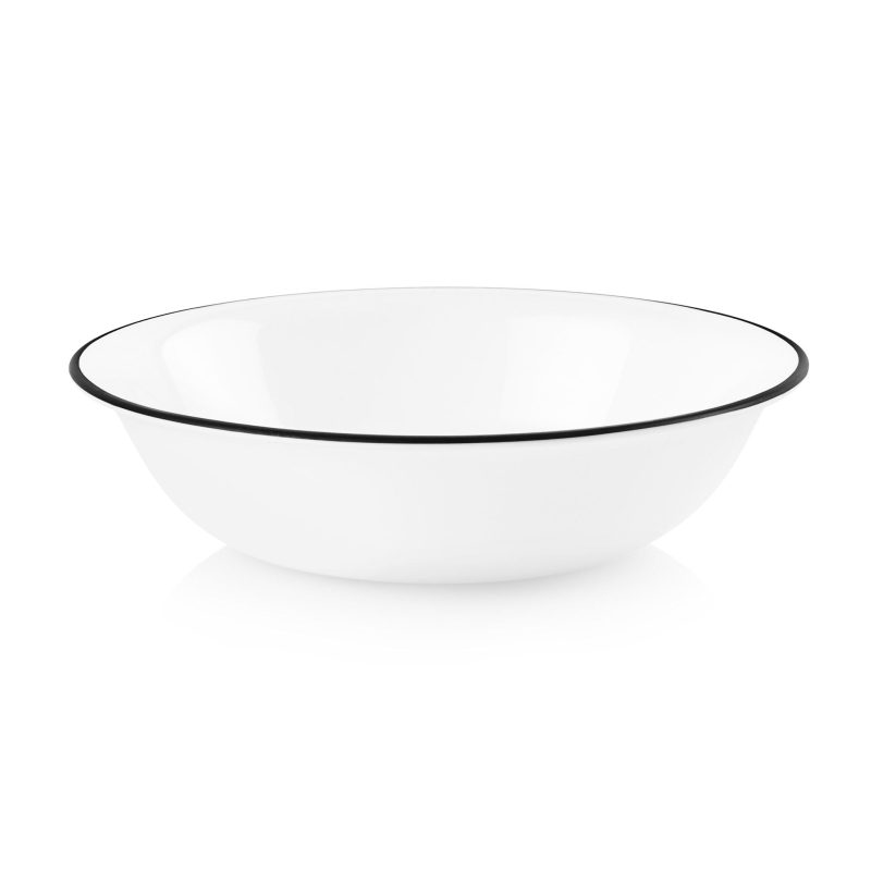 1141328 CO Tabletop Silo Square Inked Poppy Round 10oz Bowl