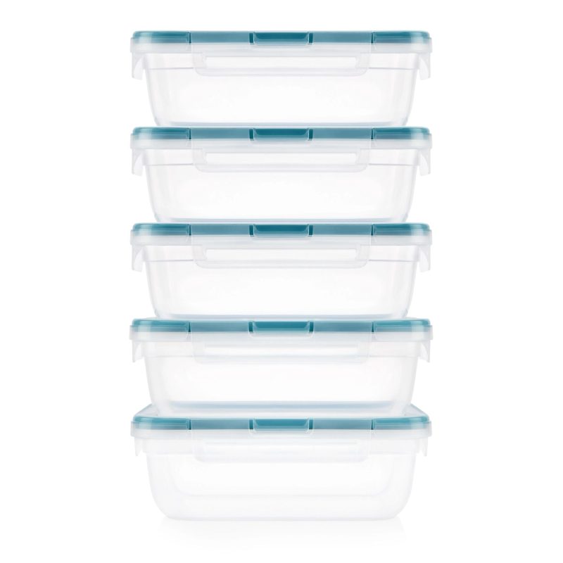 1141447 SW Storage Silo Square TS Plastic 10pc 8.2c Rectangle Bulk Prep 1