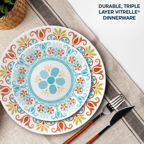 CO 1144867 Terracotta Dreams 18pc Dinnerware Set ATF Square Tile3