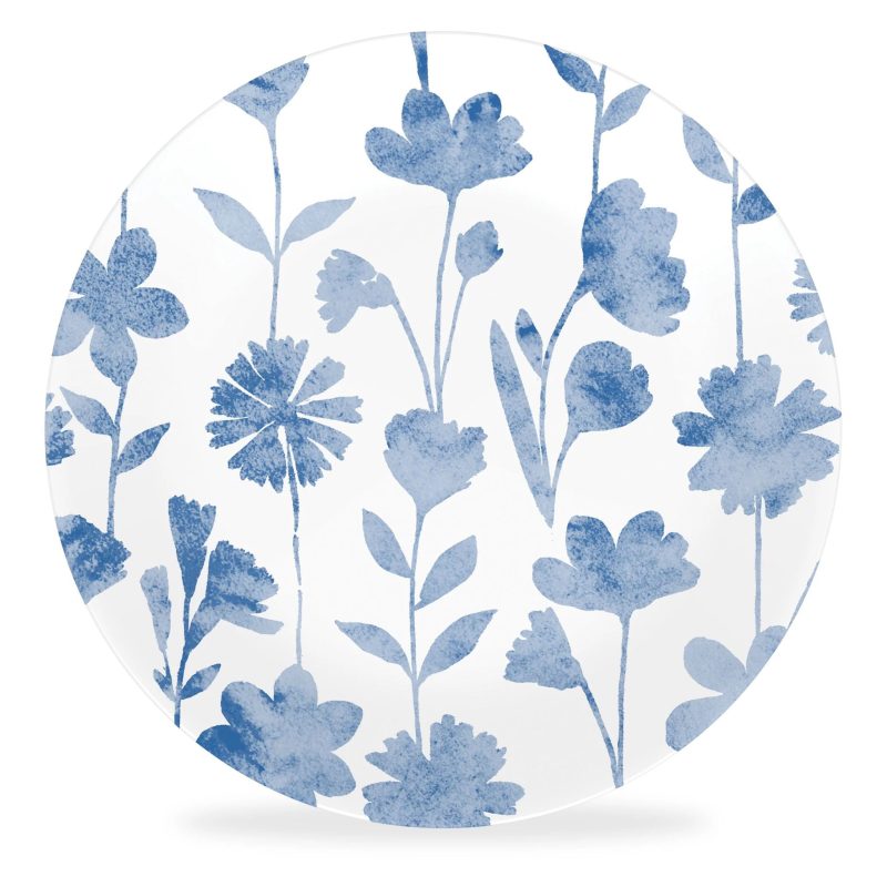 CO 1146964 BotanicalStripes Salad Plate Floral ATF Square Tile1