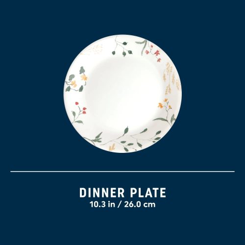 CO 1150474 Wild Flower Scatter dinner plate OS ATF Square Tile6