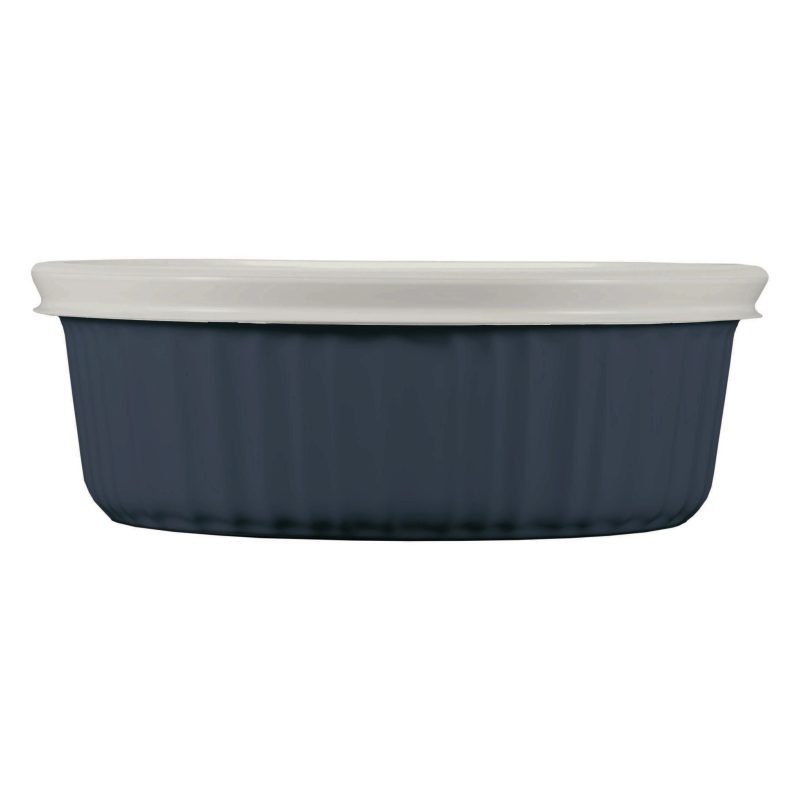 CW 1148746 French Navy 24oz Round Bakeware wLid ATF Square Tile1