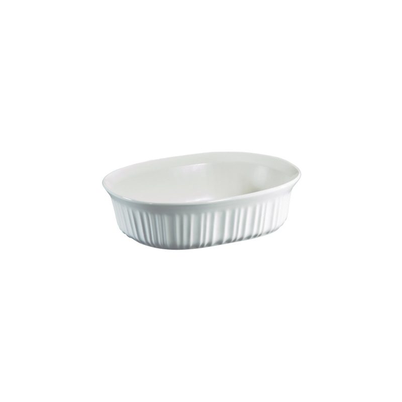 cw french white 1.5qt oval baking dish 1071977