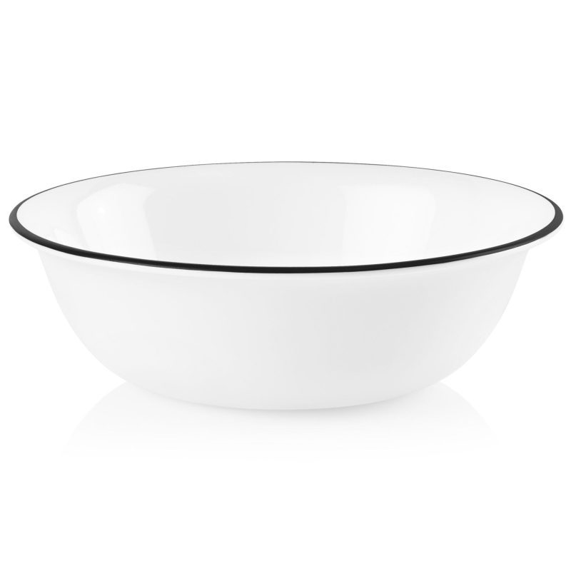 xxxxxxx CO Tabletop Silo Square Black Rim 18oz Bowl